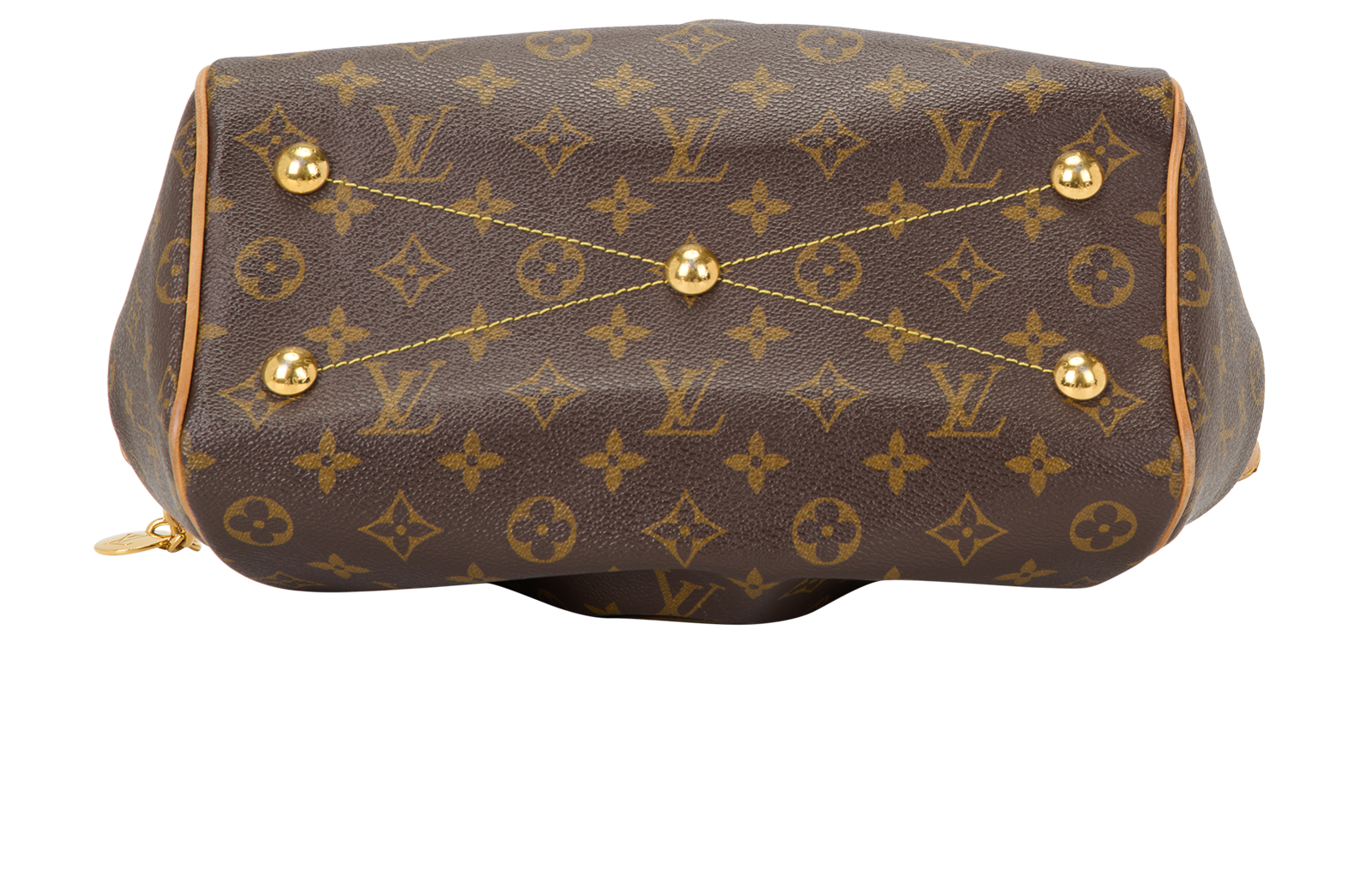 Tivoli PM, &pound;750, Handbags, Brown, Canvas, Top view